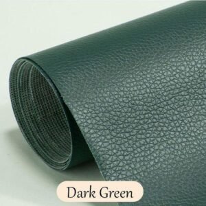 dark green Artificial Leather S Adhesive Repair Bag Chair Leather Sofa Table Furniture Back Since Sticker Seat Shoes Fixed Bed Repair PU