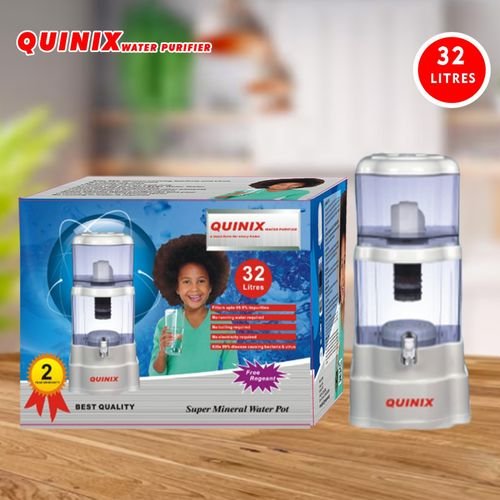 Quinix Water Purifier Filter And Dispenser - 32L + Akaline PHTester
