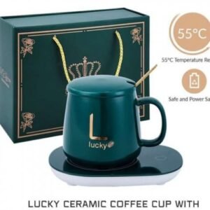 Ceramic Coffee Cup With Heating Pad