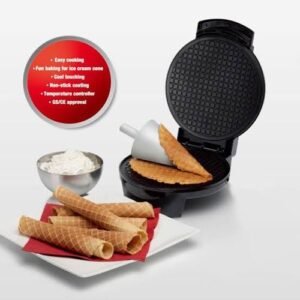 Non-stick Electric Crispy Ice Cream Cone Machine