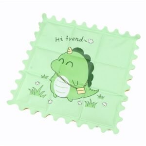 Summer Ice Cushion Waterproof Cool Foldable Office Home Chair Sofa Cushion Car Table Pets Mat Computer Thermal Pad  New,Little Dinosaur NO5122