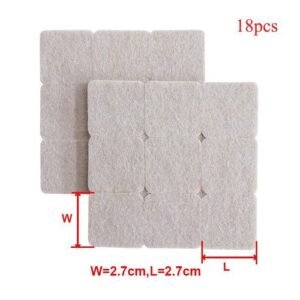 Self Adhesive Chair Leg Pads Table Leg Covers Floor Protectors for Furniture Legs Felt Pads