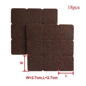 Self Adhesive Chair Leg Pads Table Leg Covers Floor Protectors for Furniture Legs Felt Pads