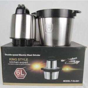 King Style Electricsteel Yam Pounder And Meater Grinder - 6L