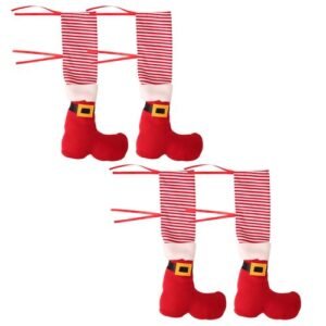 Christmas Chair Leg Socks Chair Leg Covers Floor Protector Table Legs Decorations For Home Office New,Stripe NO5122