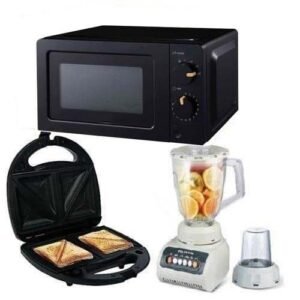 Microwave Oven With 20Liters+free Blender-999 & Free Toaster