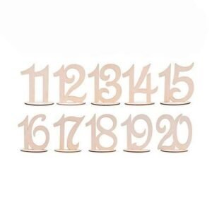 Party Table Place Cards Universal Wooden Tables Numbers Wedd