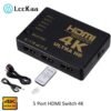 5 X1 HDMI Switcher 4k