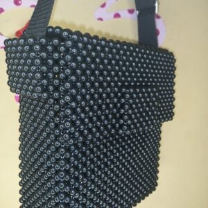Men's side beaded bag