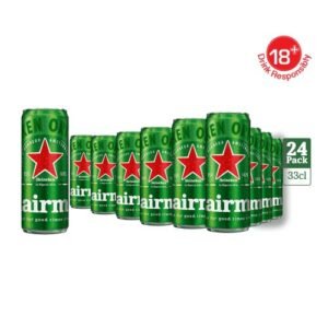 Heineken Sleek Can 33cl x 24