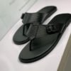 Easy Wear Black Pam Slippers