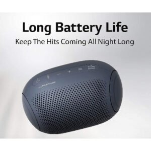 LG Xboom PL2 Go Water-resistant Wireless Bluetooth Party Speaker -Black