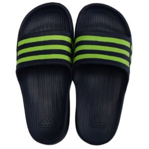 adidas Duramo Solar Soft Slide In Blue and Green