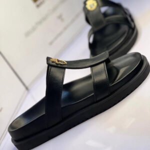 Black Pam sandals