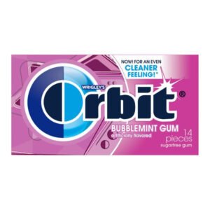 ORBIT BUGGLEMMINT FLAVOUR CHEWIN GUM