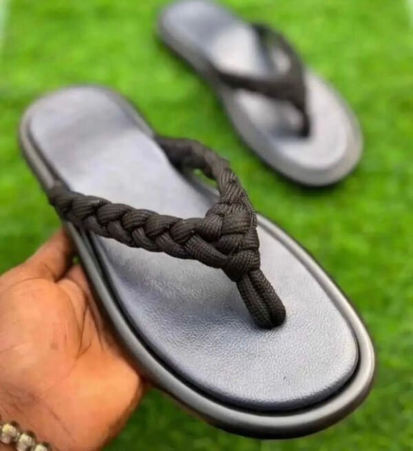 Black Easy  Wear Slippers