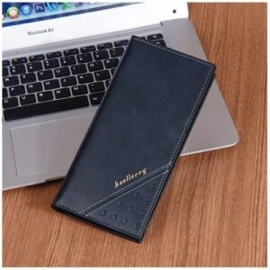 Men's Long Wallet Premium Leather Multiple Card Slots
