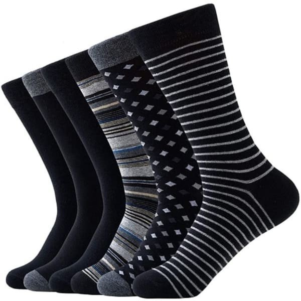 Set Of 6 Men's Socks