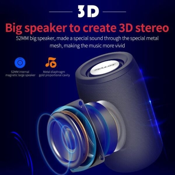 Zealot S32 Portable Wireless Bluetooth Speaker 5W Subwoofer