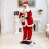 Christmas 6ft Tall Electric Saxophone Music Dancing Santa Claus